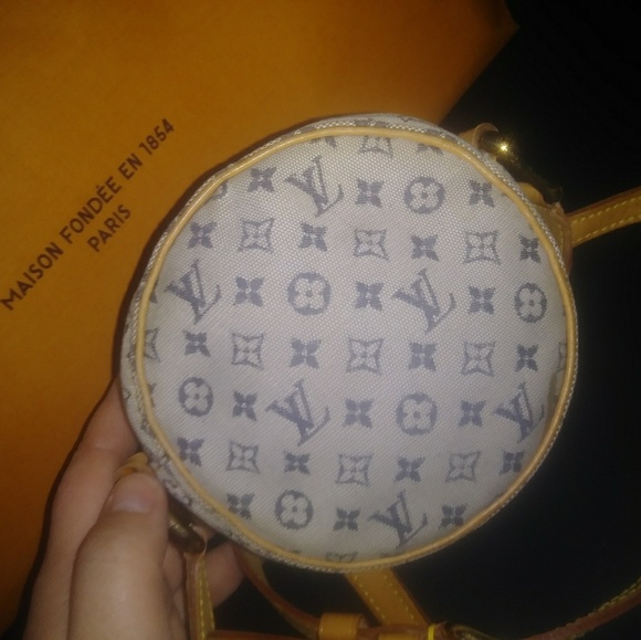 Authentic Louis Vuitton Jeanne Mini lin CROSSBODY - Picture 4 of 8